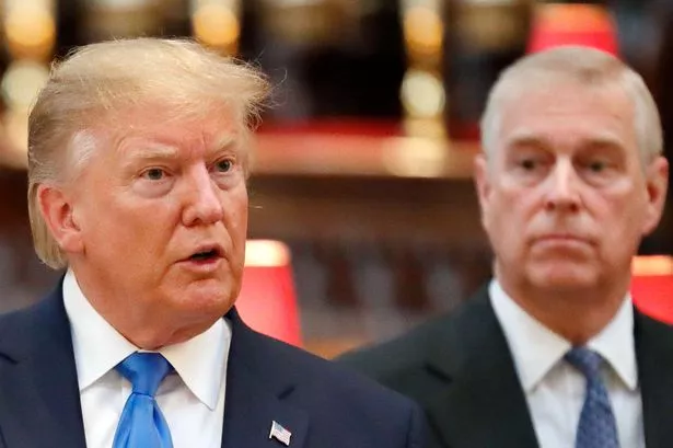 Donald Trump and Prince Andrew