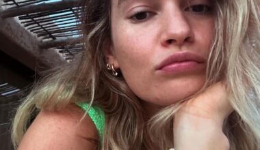 Lily James is the ultimate beach babe in 2025's must-have swimsuit