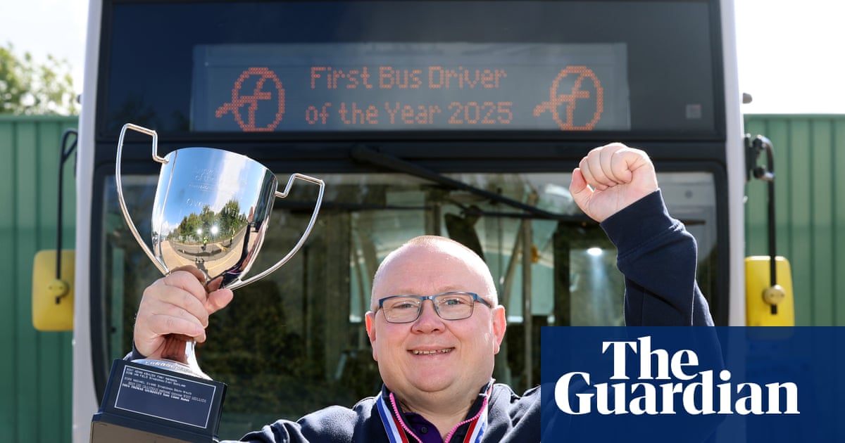 ‘It is a dream come true!’ Meet Britain’s bus driver of the year – and six other unsung heroes | Life and style
