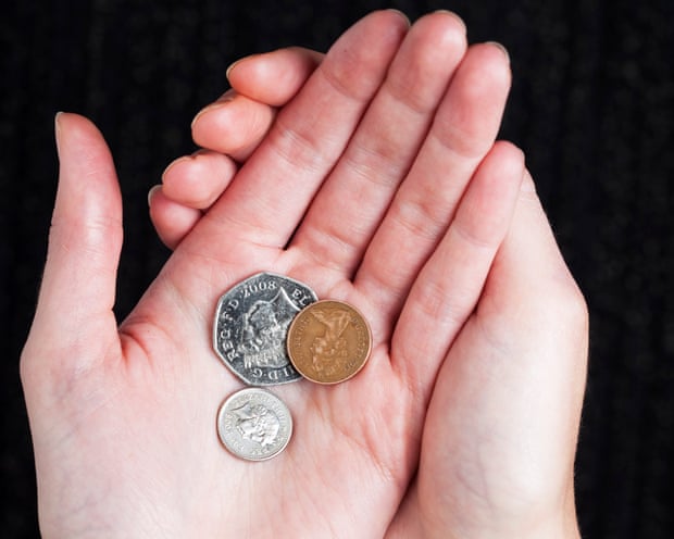 Money in someone's hand