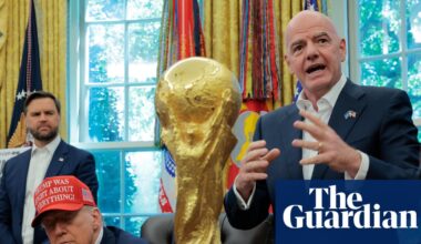 Trump ally Infantino to award first Fifa Peace Prize at World Cup draw in DC | World Cup 2026
