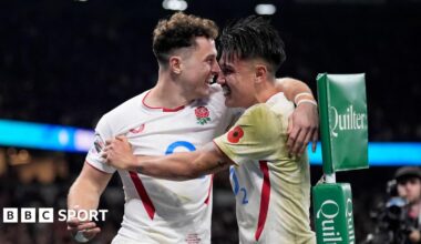 England vs Fiji LIVE: Rugby Autumn Internationals score, radio commentary & updates