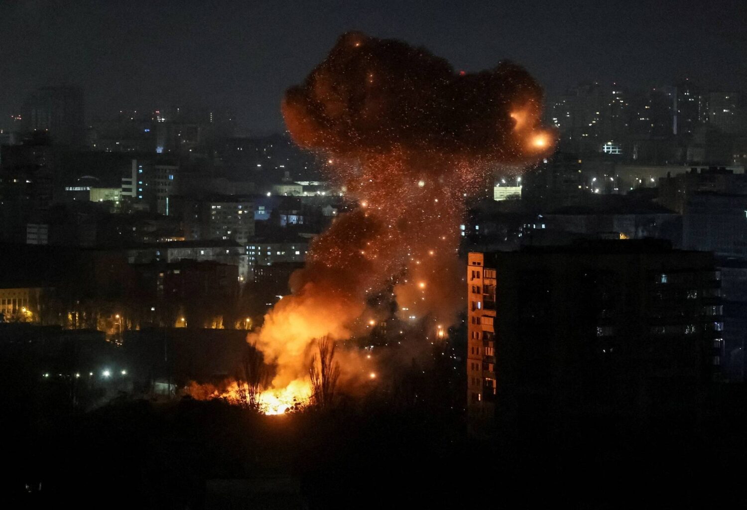 Ukraine hits Russian Black Sea oil port as six die in Kyiv