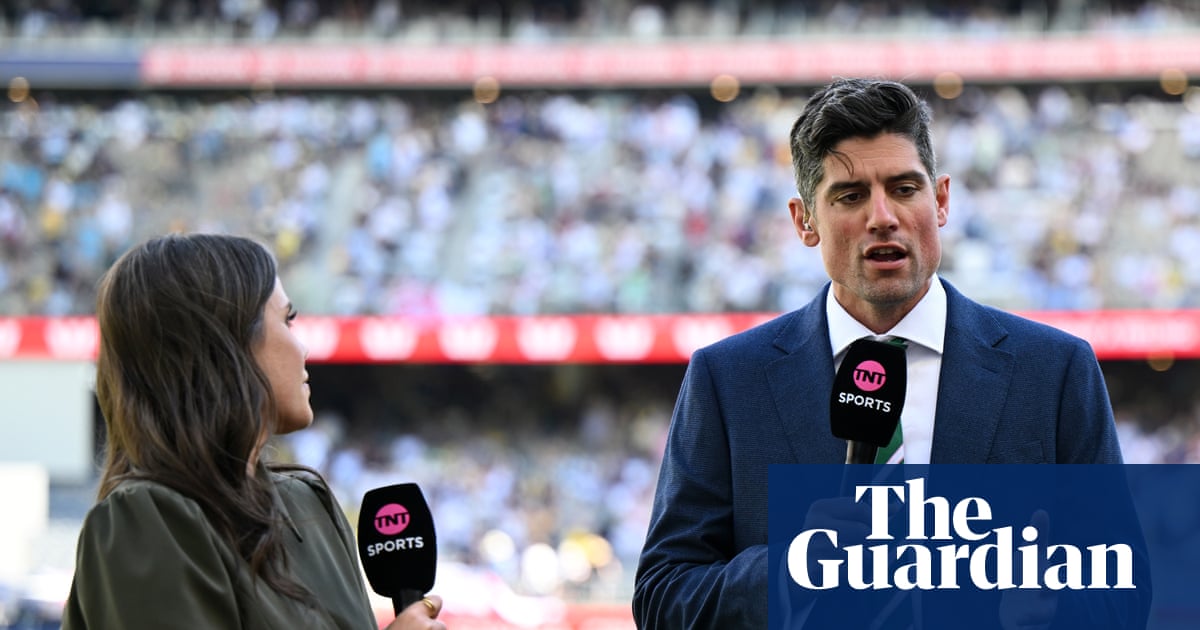 Alastair Cook and Becky Ives make best of TNT Sports’ shonky Ashes production | Ashes 2025-26