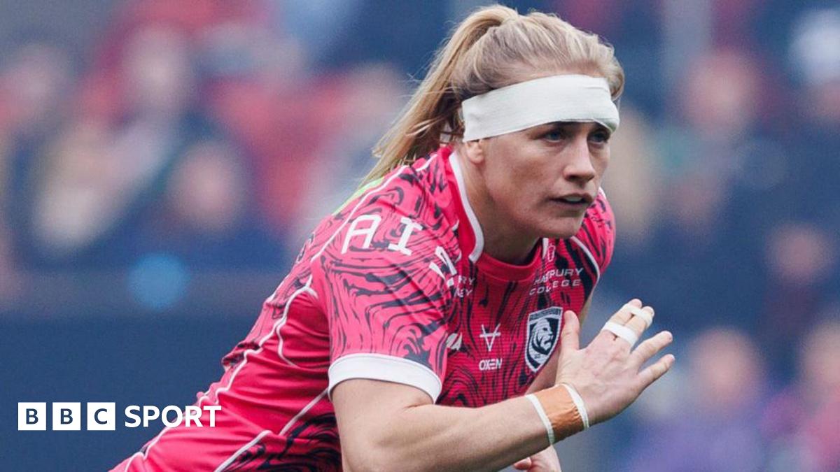 Alex Matthews playing for Gloucester Hartpury