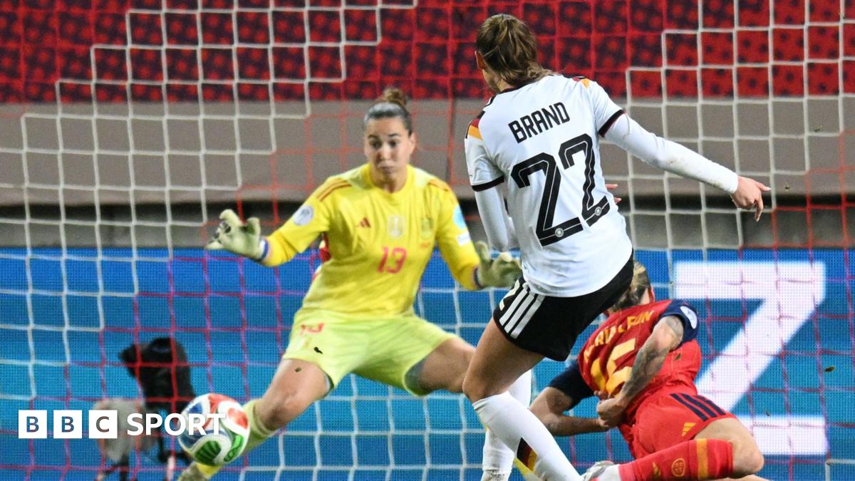 Germany 0-0 Spain: Cata Coll thwarts Germany in first leg of Women's Nations League final