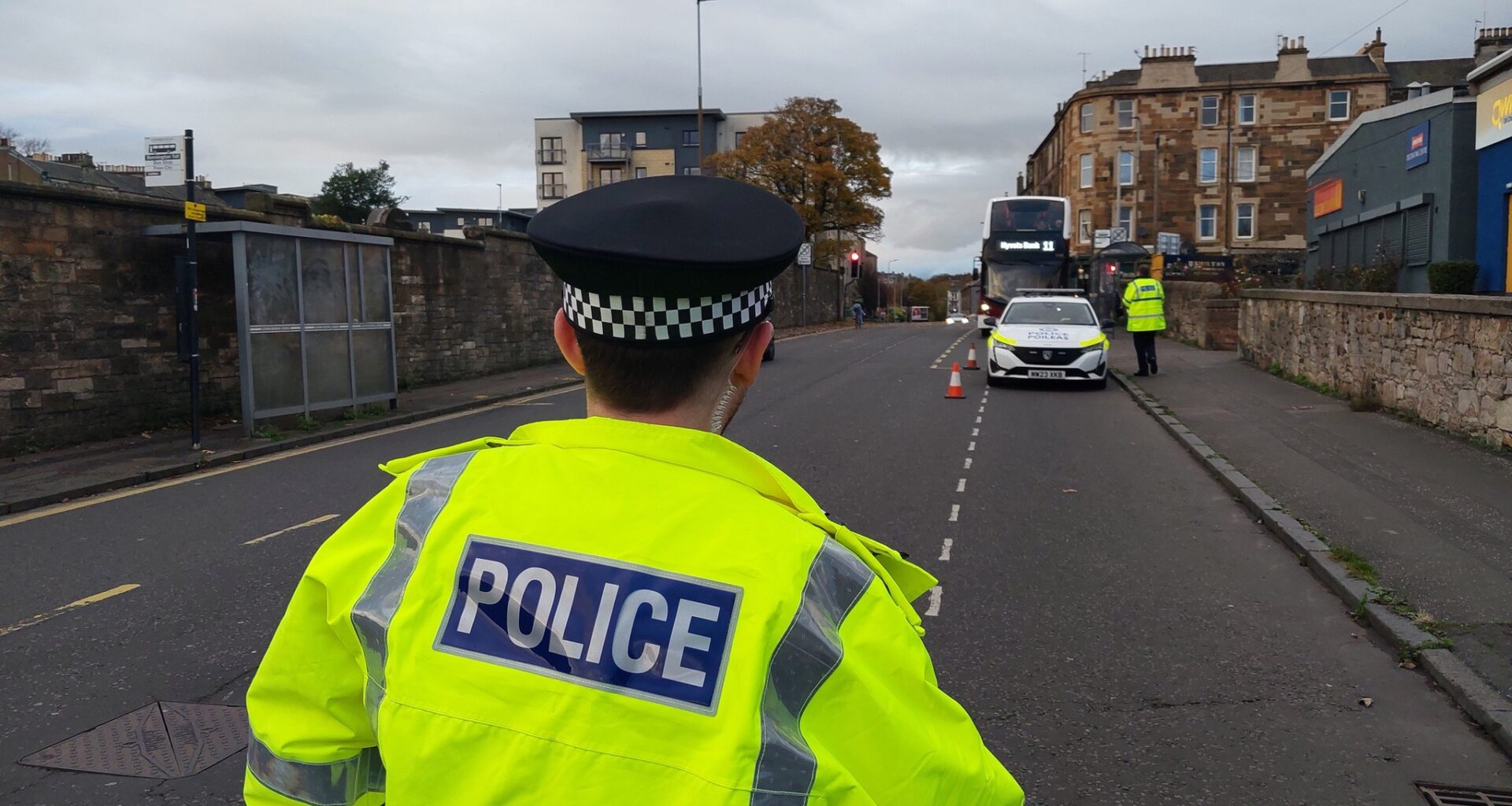Driver charged with providing false name during road checks in Leith