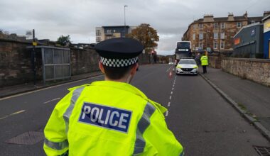 Driver charged with providing false name during road checks in Leith