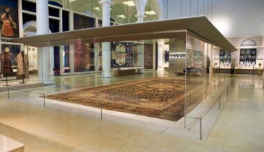 16th-century Ardabil carpets lie far from home in London and Los Angeles