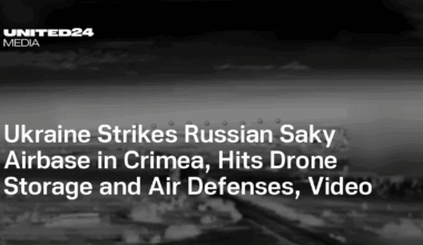Ukraine Strikes Russian Saky Airbase in Crimea, Hits Drone Storage and Air Defenses, Video — UNITED24 Media