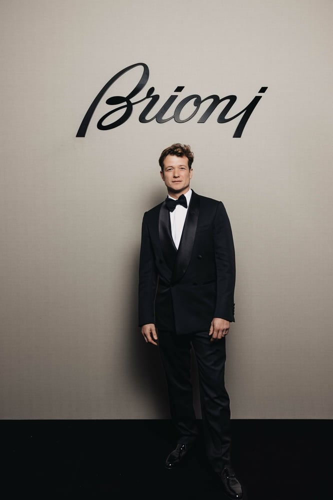 Ed Speleerswas one of the many distinguished guests at Brioni's special event