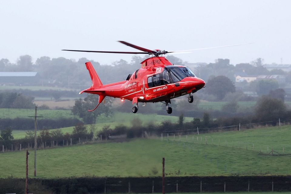 NI Air Ambulance stock image