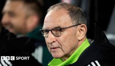 Celtic's Irish head coach Martin O'Neill looks on during the UEFA Europa League football match between FC Midtjylland and Celtic FC in Herning, Denmark