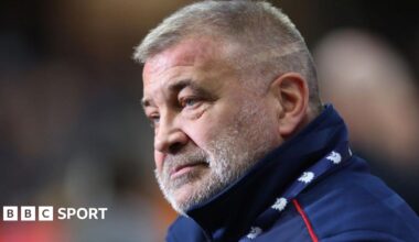 England head coach Shaun Wane