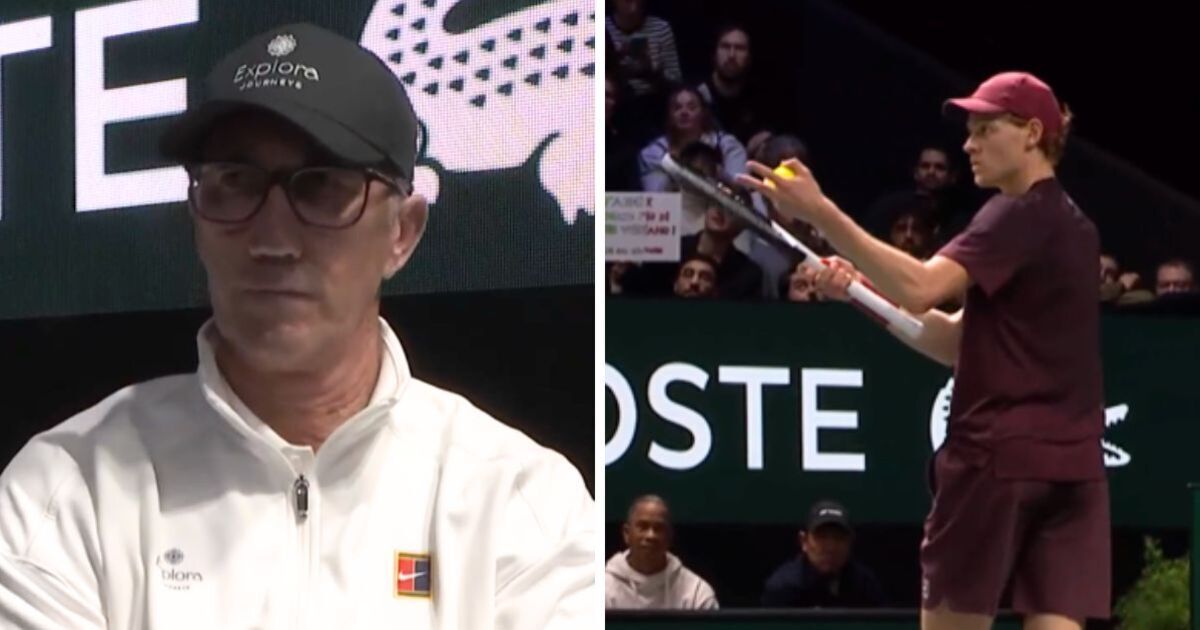Jannik Sinner caught swearing at coach at Paris Masters as partnership remains uncertain | Tennis | Sport