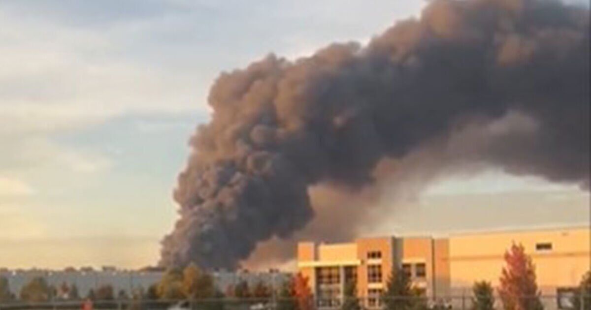 Louisville plane crash LIVE: Smoke seen for miles after UPS plane crashes | World | News