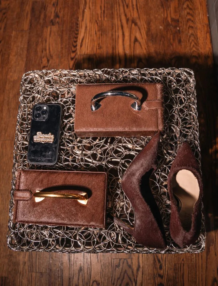 Courtesy Olandria and Brandon Blackwood's accessories for the CFDAs