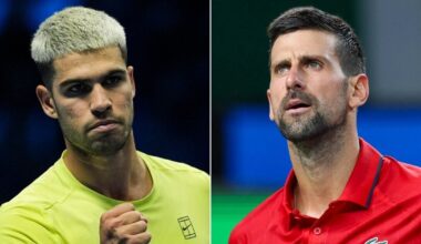 Tennis LIVE: Novak Djokovic confirms retirement plan as Carlos Alcaraz booed outside hotel | Tennis | Sport