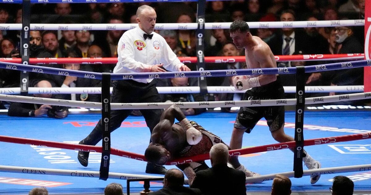 British boxer given oxygen in KO on Eubank Jr vs Benn card | Boxing | Sport