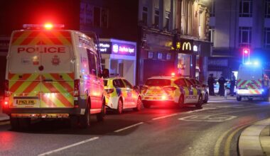 UK town centre chaos as police swarm scene following 'trouble involving 60 people' | UK | News