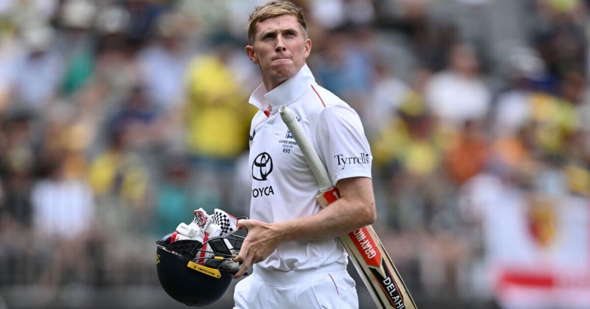 Zak Crawley must pay the price for England's Ashes horror show | Cricket | Sport