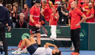 Tennis star refused to play after clash with opponent in Davis Cup | Tennis | Sport
