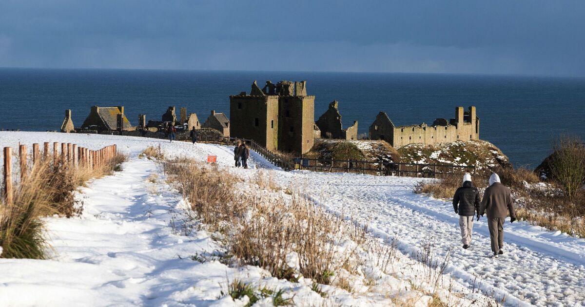 UK weather maps show 742-mile rain and snow bomb clashing into Britain in -6C deluge | Weather | News