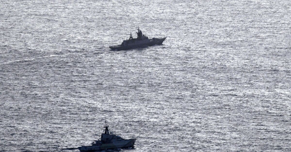 WW3 fears explode as Royal Navy intercepts Russian ships in the Channel | UK | News