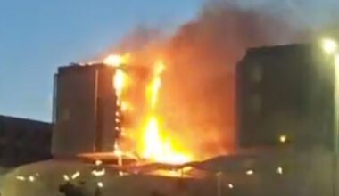 Horror as fire rips through Cartagena hospital forcing | World | News