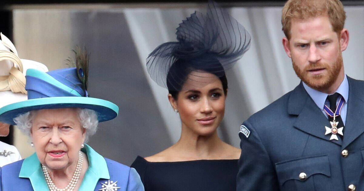 How late Queen erupted at Harry in secret call over Meghan fears | Royal | News