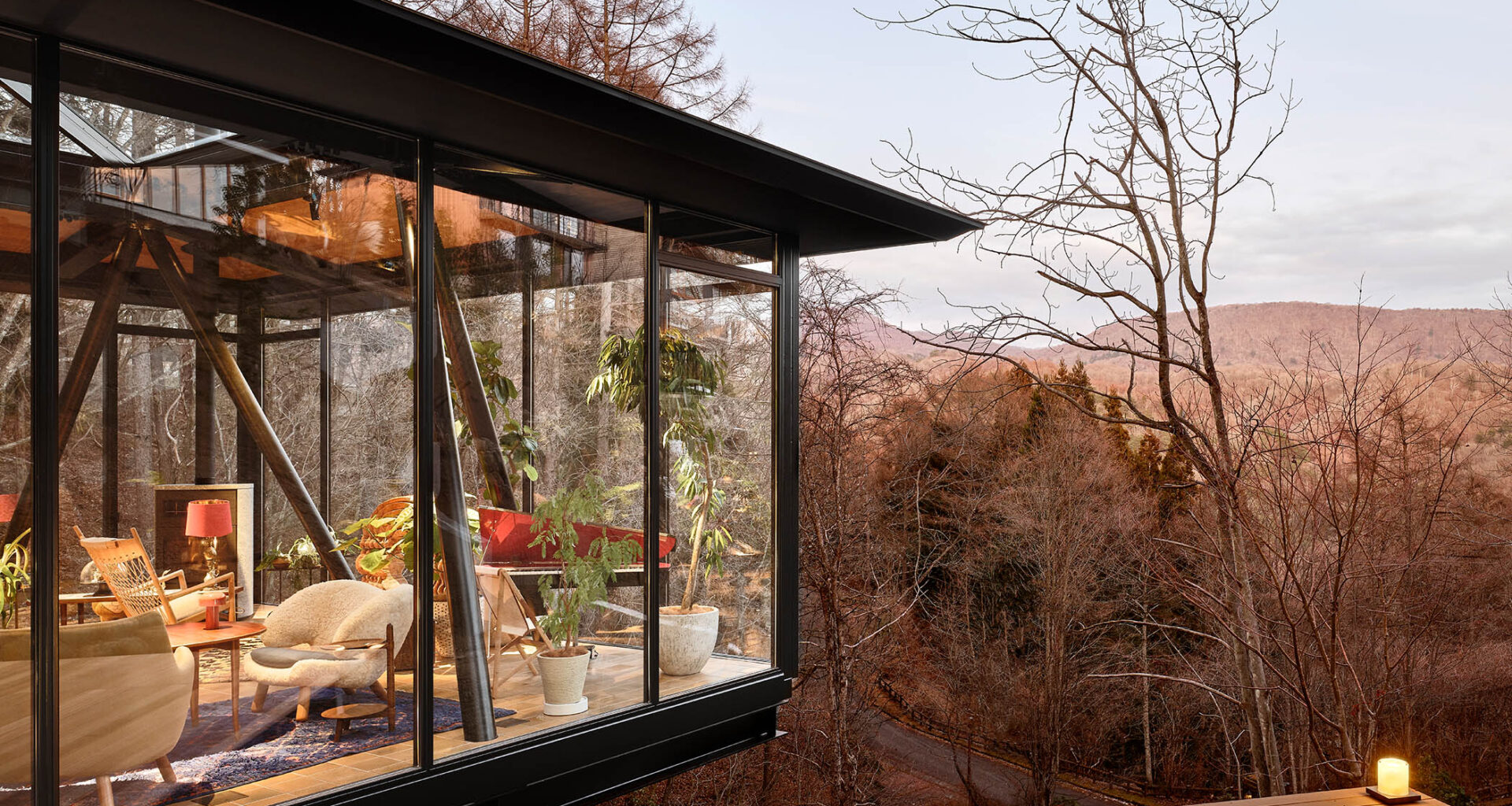 Finding balance in a Japanese mountain home