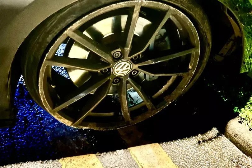 The dramatic chase took place in Sheldon