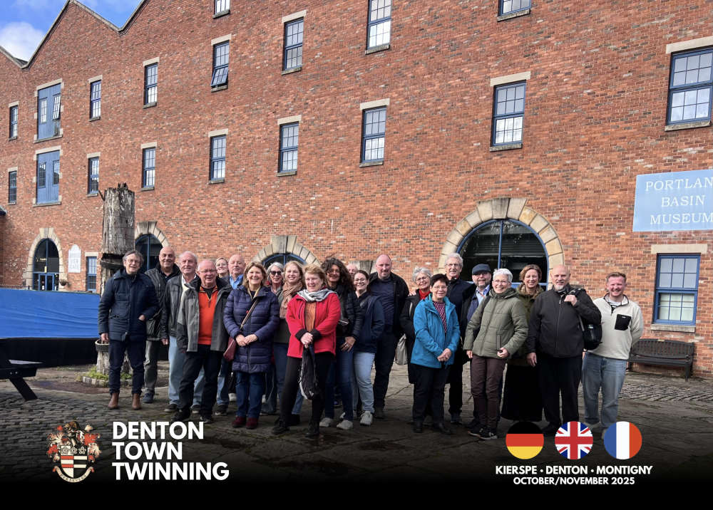 Twin-credible! Denton welcomes French and German twin towns - Not Really Here Group