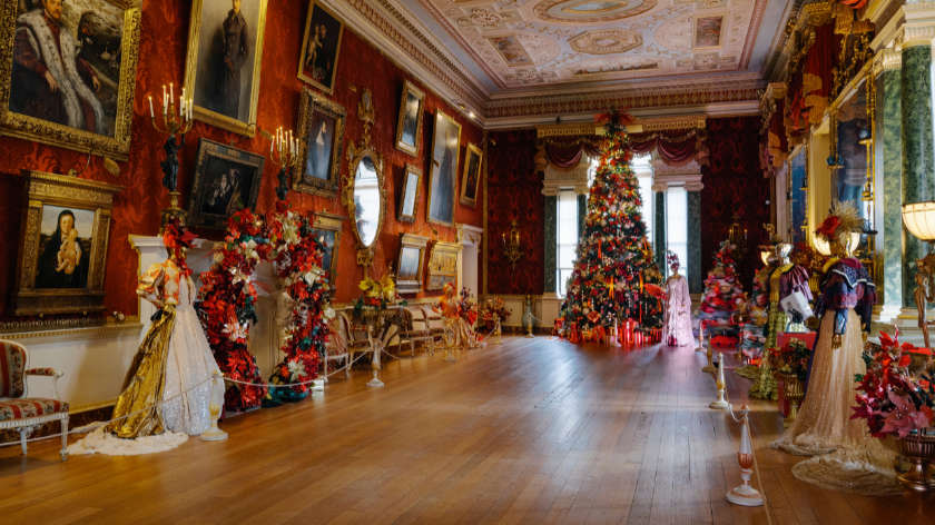 First look at Harewood House's Bridgerton-inspired Christmas