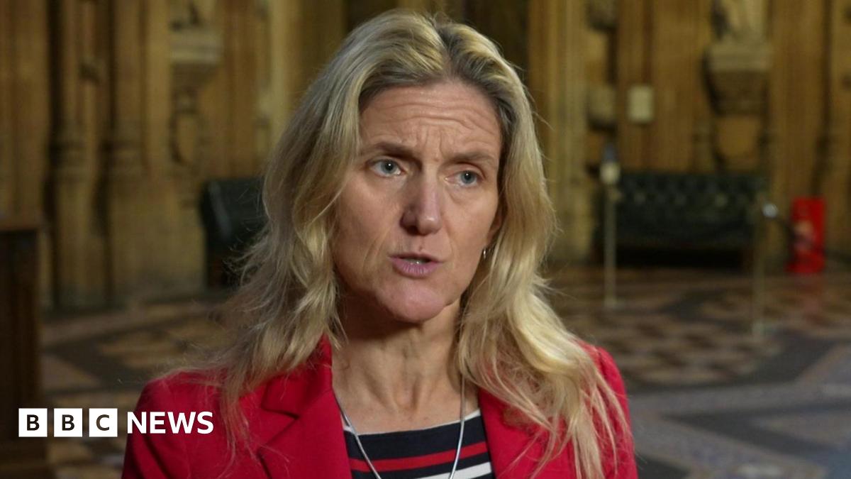 Labour MP Kim Leadbeater in central lobby in the Houses of Parliament