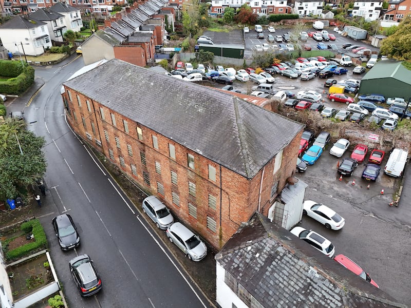 Stewarts Mill on Upper Dunmurry Lane that is due to be demolished for apartment blocks. PICTURE: MAL MCCANN