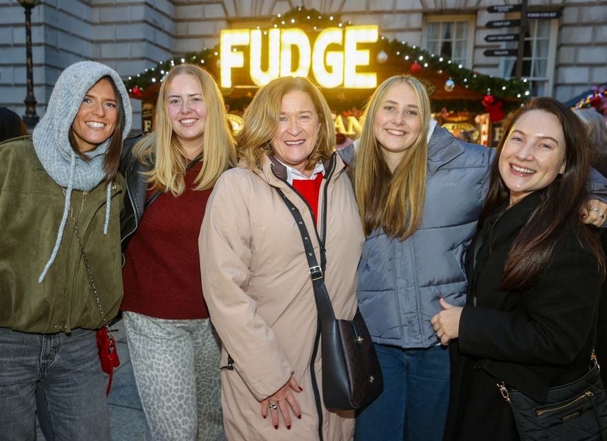 Ciara McCormack, Ellen Dunleavy, Anne McCormack, Emma Daly and Anna Nolan from Dublin