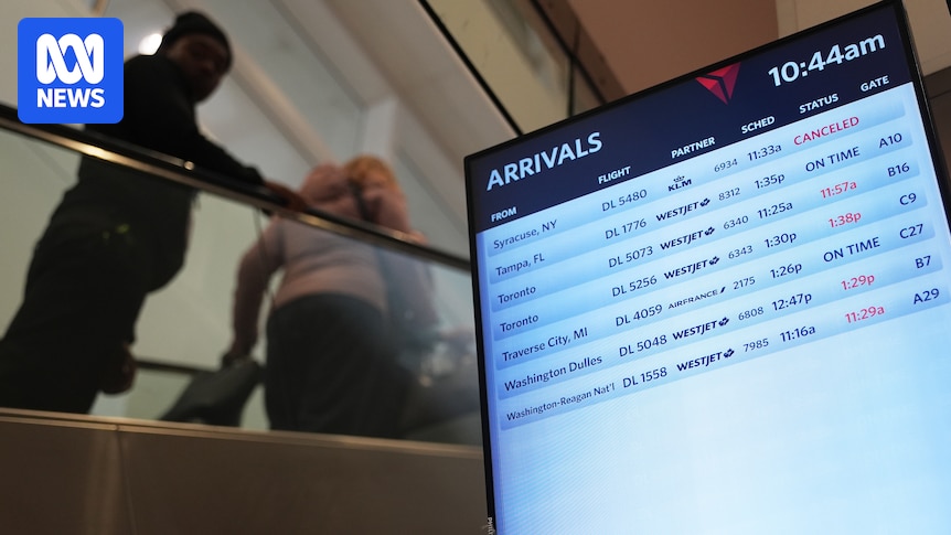 More than 2,100 US flights cancelled in a day as government shutdown persists