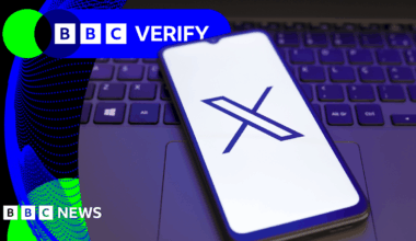 BBC Verify Live: X is now showing where accounts are based - will that help tackle disinformation?