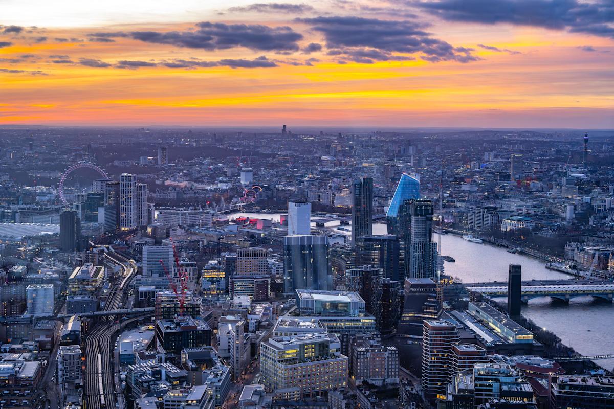 Stocks tumble as traders digest UK public finances, retail sales and rising energy price cap