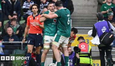 Ireland leading Japan at half-time - live text & radio