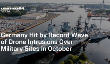 Germany Hit by Record Wave of Drone Intrusions Over Military Sites in October — UNITED24 Media
