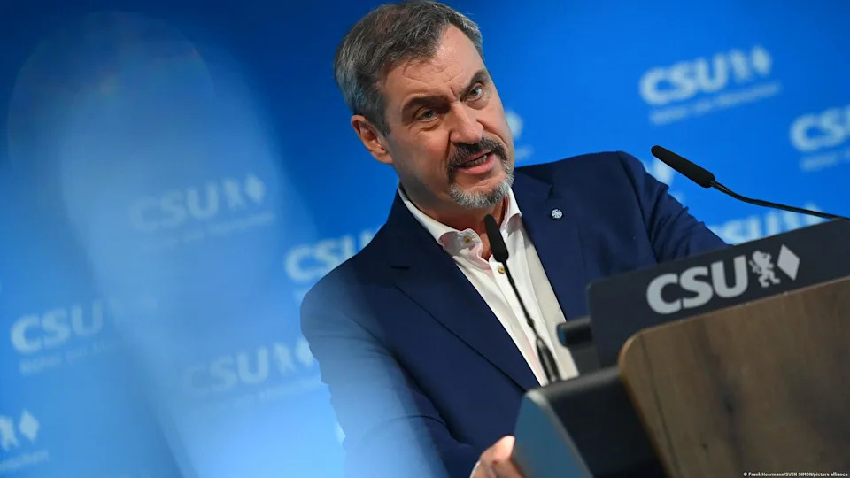 Bavaria's leader, Markus Soeder, wants the EU and Berlin to act on the migration of young men from Ukraine<span class="copyright">Frank Hoermann/SVEN SIMON/picture alliance</span>