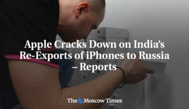 Apple Cracks Down on India’s Re-Exports of iPhones to Russia – Reports
