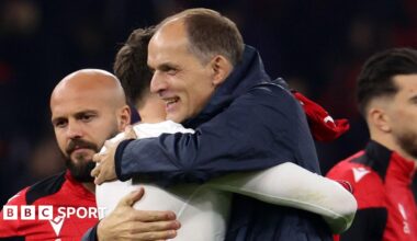 Thomas Tuchel celebrates