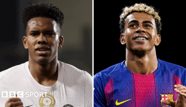 Estevao and Lamine Yamal