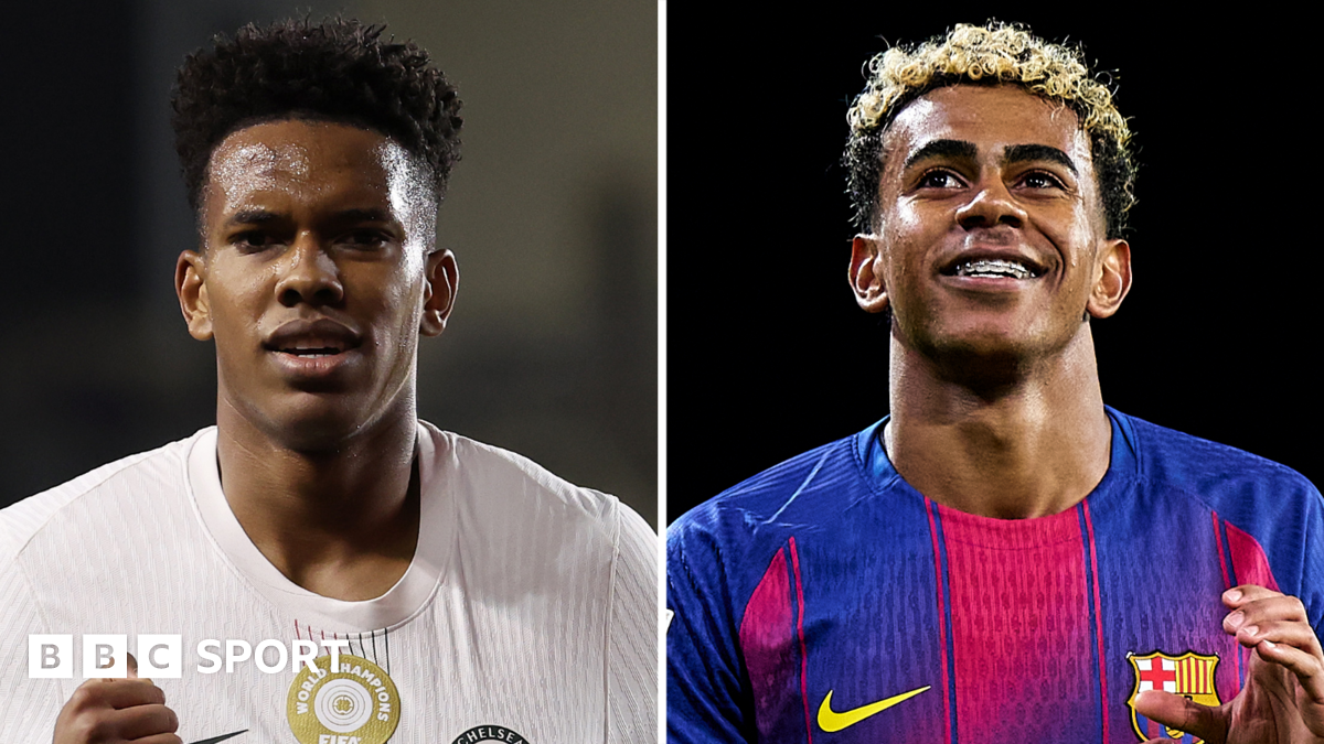 Estevao and Lamine Yamal