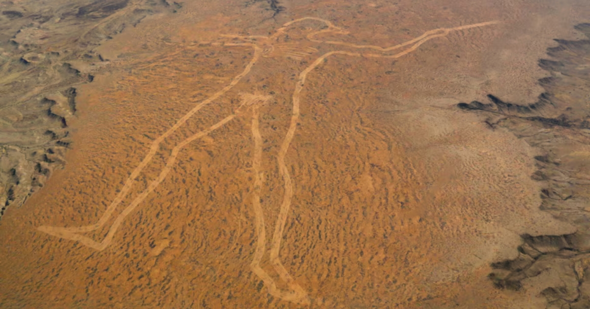 A 2-Mile-Tall ‘Naked Man’ Appeared in the Australian Desert. No One Knows How It Got There.