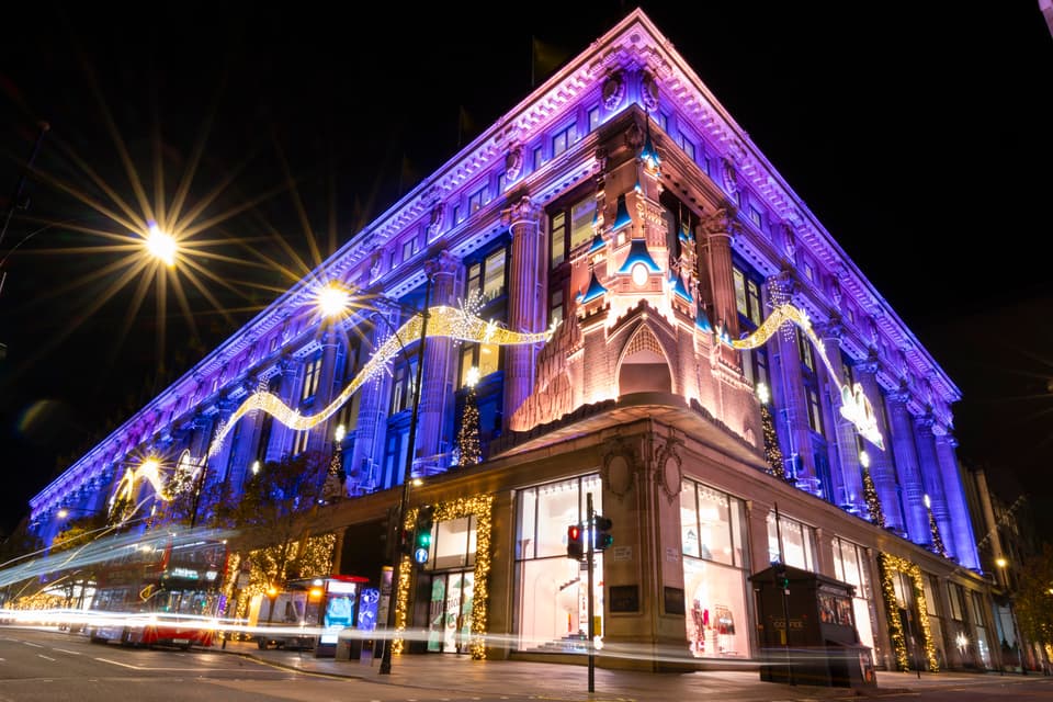 Selfridges at xmas