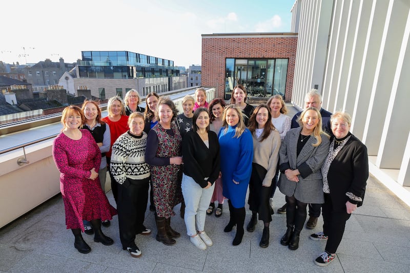 The female founders taking part in the St Brigid’s trade mission. Pic: Lorcan Doherty